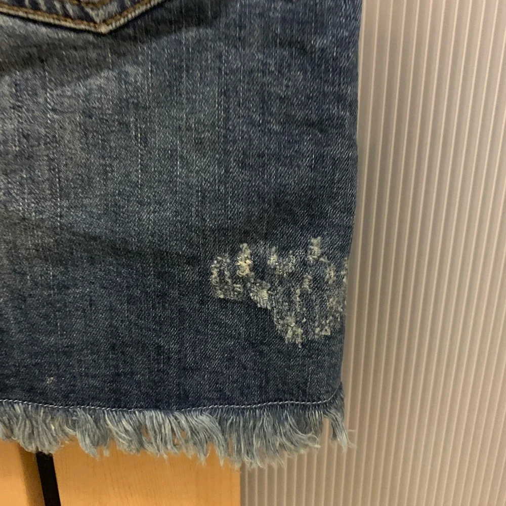 Zadig & Voltaire denim mini skirt in blue color Size Small - Picture 4 of 16